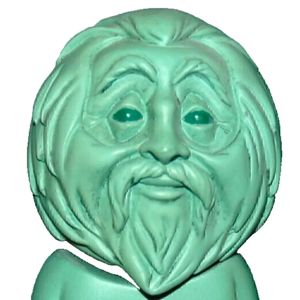 Rare Walt Disney Bobblehead Old Green Man 5